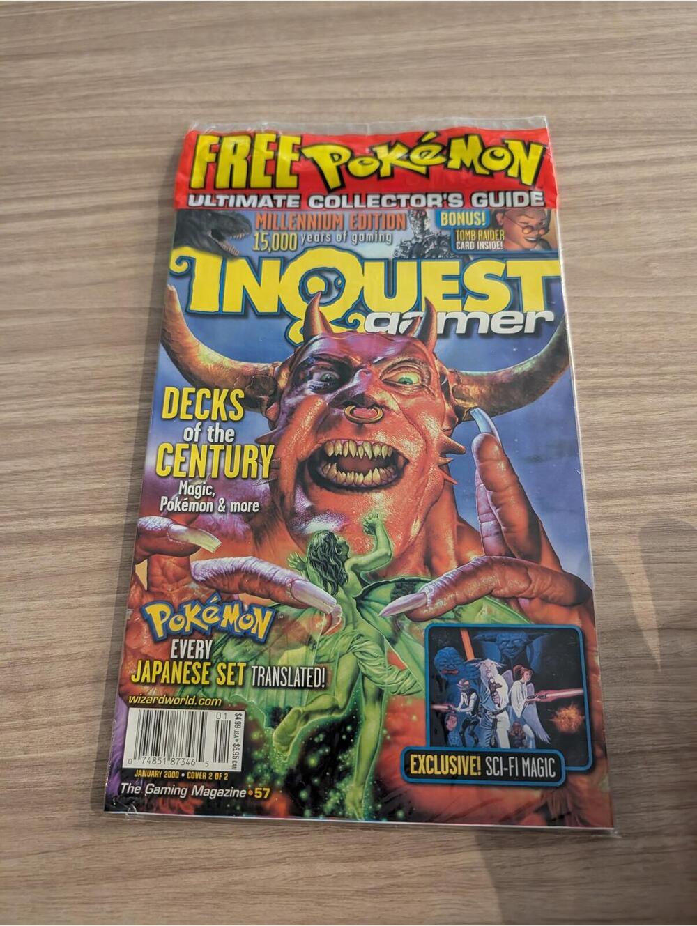 InQuest Gamer Magazine Issue #57 with Free Pokémon Ultimate Collector's Guide